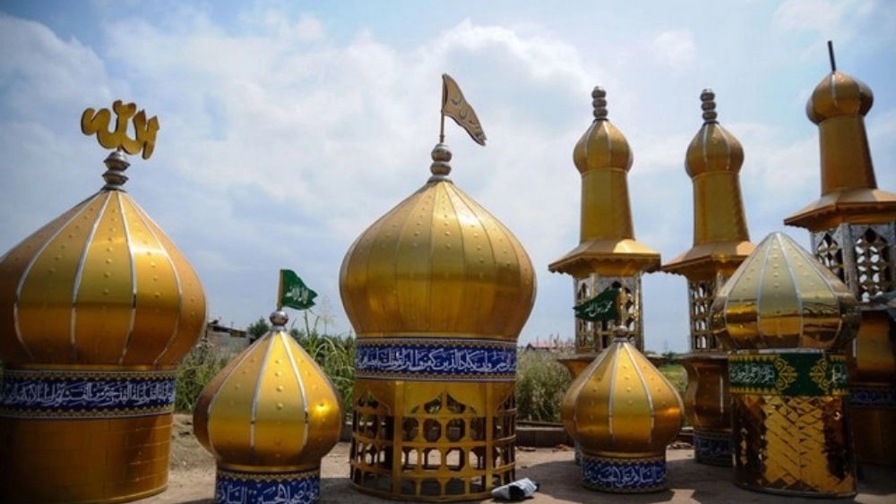 تولید و نصب گنبد و گلدسته و ضریح در بابل