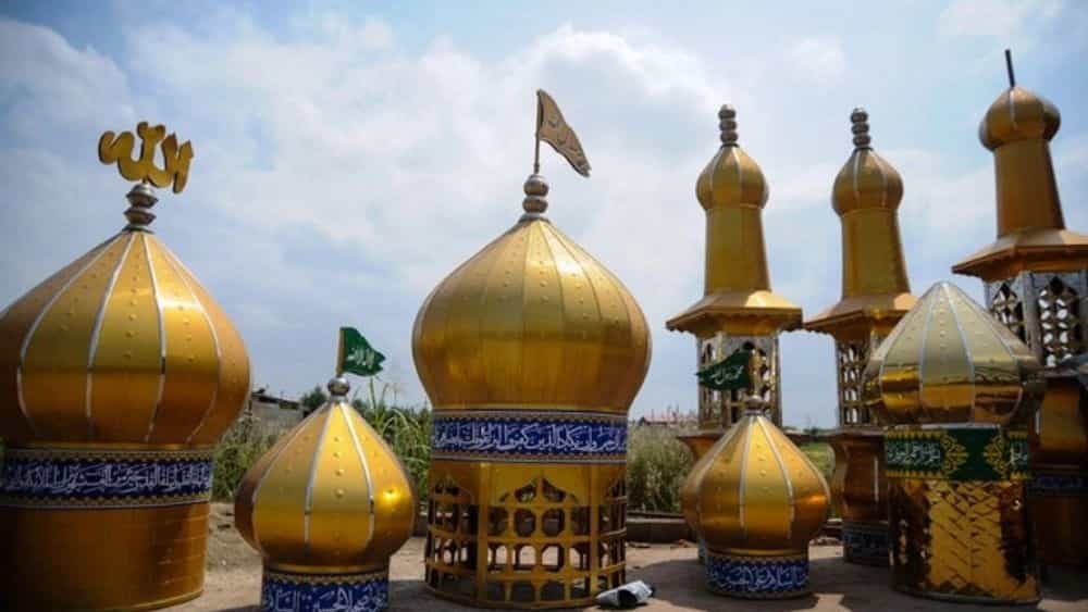 تولید و نصب گنبد و گلدسته و ضریح در بابل