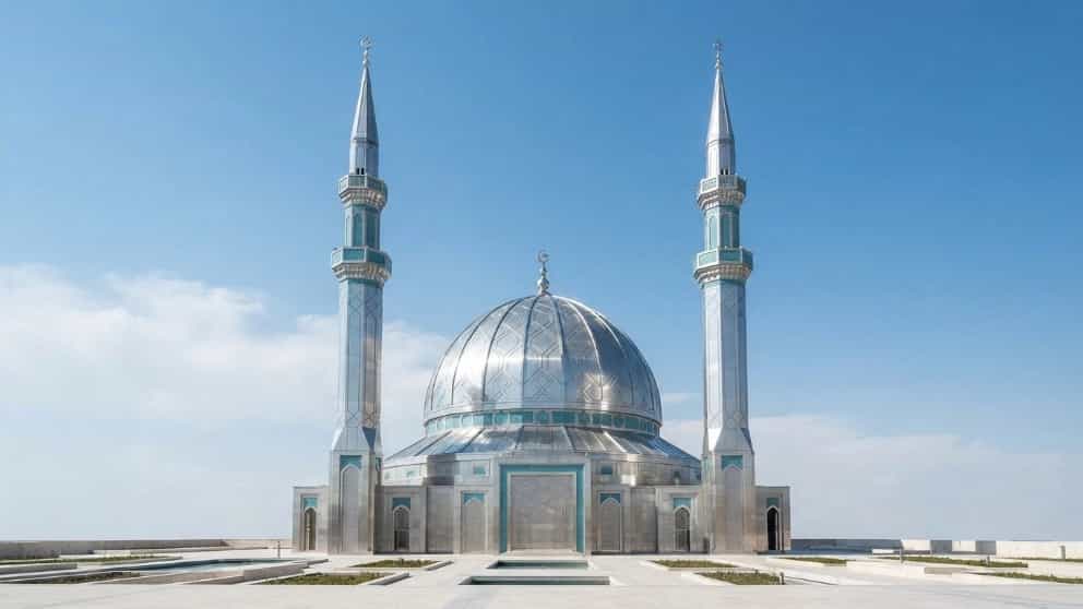 تولید کننده گنبد و گلدسته آلومینیومی